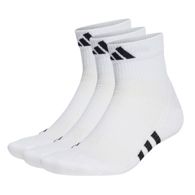 adidas Performance Cushioned Mid-Cut Sports Socks white - 3 pairs