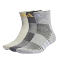 adidas Sportsocks Ankle Performance Light Mid-Cut beige/grey/silver - 3 Pairs