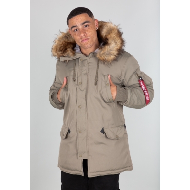 Alpha Industries Winter Jacket Arctic Discoverer stratos brown Men