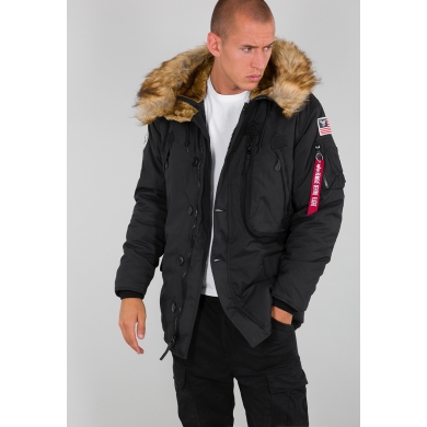 Alpha Industries Winter Jacket Polar black Men