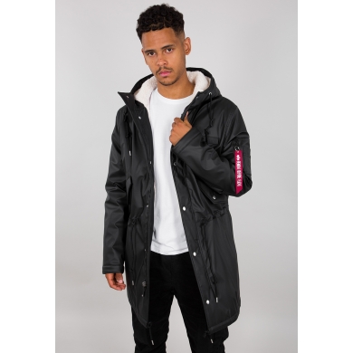 Alpha Industries Winter Raincoat TL Black Men