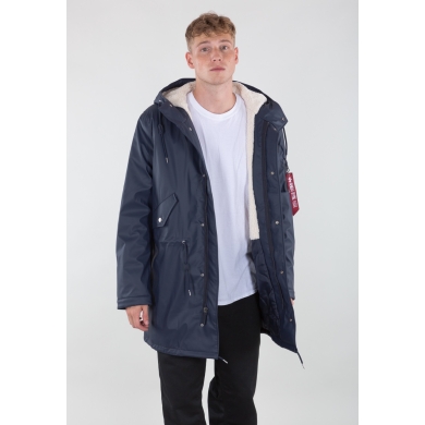 Alpha Industries Winter Raincoat TL dark blue Men