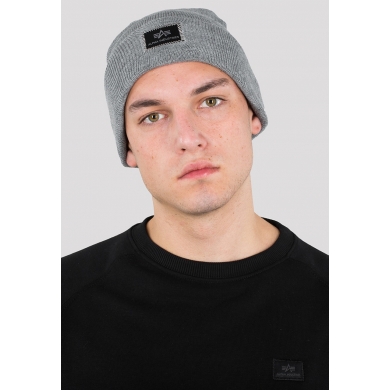 Alpha Industries Beanie X-Fit grey 1 piece