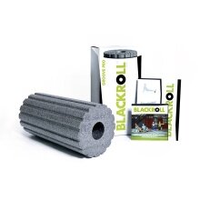 Blackroll Fascia Roller Groove Pro grey