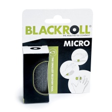 Blackroll Fascia Roller Micro (small for every bag, for short moments of well-being) black