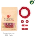 bodypride Round Reflective Red 120cm Shoelaces - 1 Pair