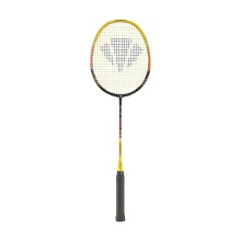 Carlton Badminton Racket Elite 9000Z 93g/Leisure yellow/black - strung -