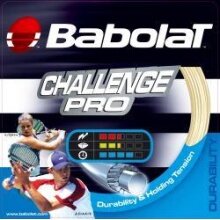 Stringing with tennis string Babolat Challenge Pro