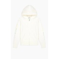 Champion Hoodie (Cotton Full Zip Hoodie) Color & Logo white Women