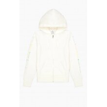 Champion Hoodie (Cotton Full Zip Hoodie) Color & Logo white Women