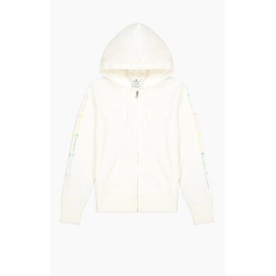 Champion Hoodie (Cotton Full Zip Hoodie) Color & Logo white Women