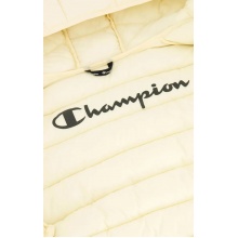 Champion Quilted Jacket Polyfilled - lightweight padded jacket with hood - white Women