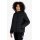 Champion Quilted Jacket - lightweight padded hooded jacket in contrasting look - black Women