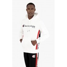 Champion Hoodie (Fleece Cotton Hoodie) Off Court with USA Logo white Men