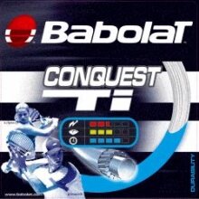 Stringing with Babolat Conquest Ti