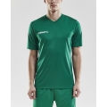 Craft Sport T-shirt (Jersey) Squad Solid - loose fit, quick-drying - green Men