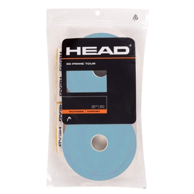 Head Overgrip Prime Tour 0.6 mm (Comfort, Grip) blue 30-pack clip bag