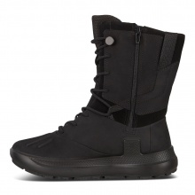 ECCO Winter Boots Solice High (Yabuck Yak Leather) black Women