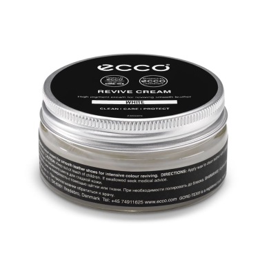 ECCO Shoe Care Cream Revive white - 50ml Tin