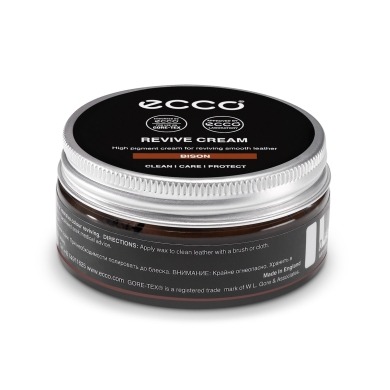 ECCO Shoe Care Cream Revive Bison brown - 50ml Tin