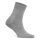 ECCO Daily Sock Ankle Cut Classic Longlife (durable and breathable) grey Men - 1 Pair