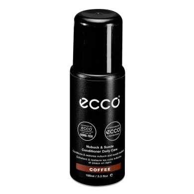 ECCO Shoe Care Nubuck-Suede Conditioner Daily Care (for shoes made of nubuck and suede) brown - 1 can 100ml