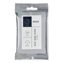 ECCO Shoe Cleaning Cloths for Smooth Leather Care - 12 Cloths -