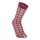 ECCO Socks Ankle Cut Vibe (made of polyamide, modern look) red/pink Women - 1 Pair