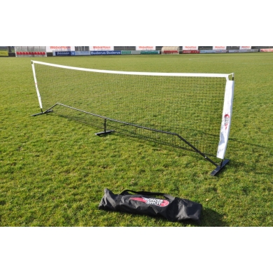 Powershot Football Tennis Net Set made of Steel 4mx1.10m