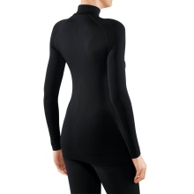 Falke Functional Underwear Long Sleeve Maximum Warm Half-Zip - black Women