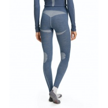 Falke Base Layer Tight Wool-Tech long (finest Merino wool) Underwear blue Women