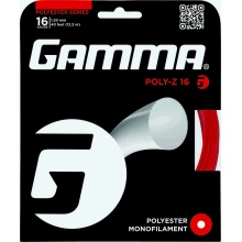 Gamma Poly-Z red tennis string