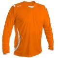 GECO Sport Long Sleeve Shirt Levante (100% Polyester) orange/white Men