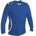 GECO Sport Long Sleeve Shirt Levante (100% Polyester) blue/white Men