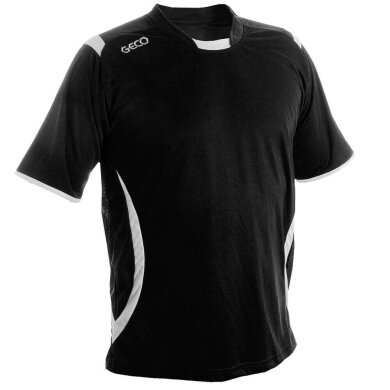 GECO Sport T-shirt Levante (100% Polyester) black/white Men