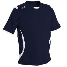 GECO Sport T-shirt Levante (100% Polyester) dark blue/white Men