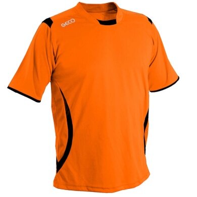 GECO Sport T-shirt Levante (100% Polyester) orange/black Men