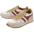 Gola Sneaker Daytona Chute off-white/brown/spicy orange Women