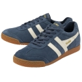 Gola Sneaker Harrier Suede Leather Ink Blue/White Men