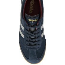 Gola Sneaker Harrier Suede-Leather navy/light grey/deep red Men