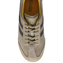 Gola Sneaker Harrier Suede-Leather rhino brown/brown/yellow Men