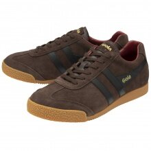 Gola Sneaker Harrier Suede-Leather brown/black/red Men