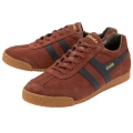 Gola Sneaker Harrier Suede-Leather rust/navy/khaki Men