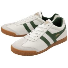 Gola Sneaker Harrier Leather White/Green Men's