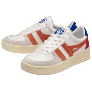 Gola Sneaker Grandslam Trident white/coral/navy blue Women