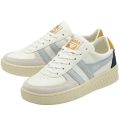 Gola Sneaker Grandslam Trident white/ice blue/sun yellow Women