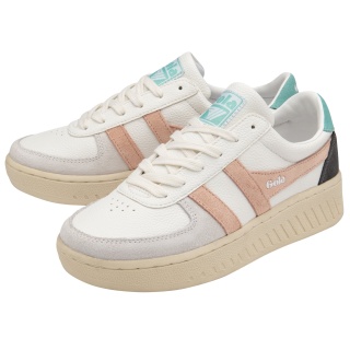 Gola Sneaker Grandslam Trident white/pearlpink/bluegreen Women