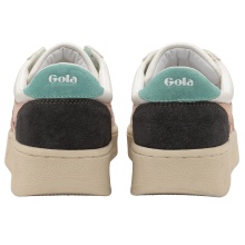 Gola Sneaker Grandslam Trident white/pearlpink/bluegreen Women