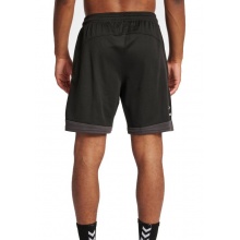 hummel Sports Shorts hmlLEAD Poly Shorts (Mesh Fabric) Short black/grey Men