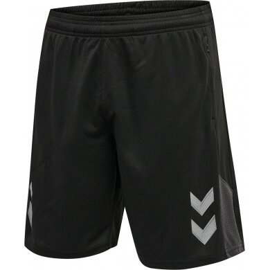 hummel Sports Shorts hmlLEAD Trainer short (side pockets, mesh material) black Men